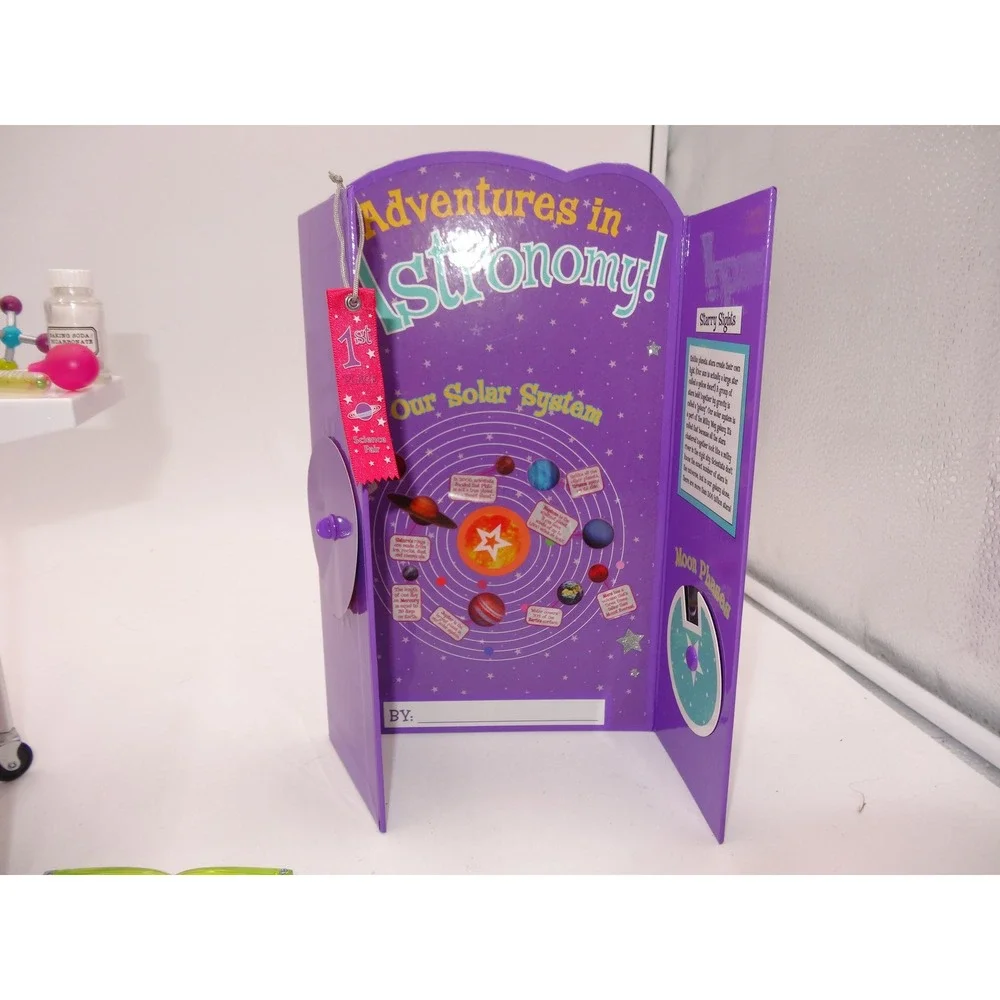 American Girl Doll Science Fair Set Our Generation Science Items Telescope Lab